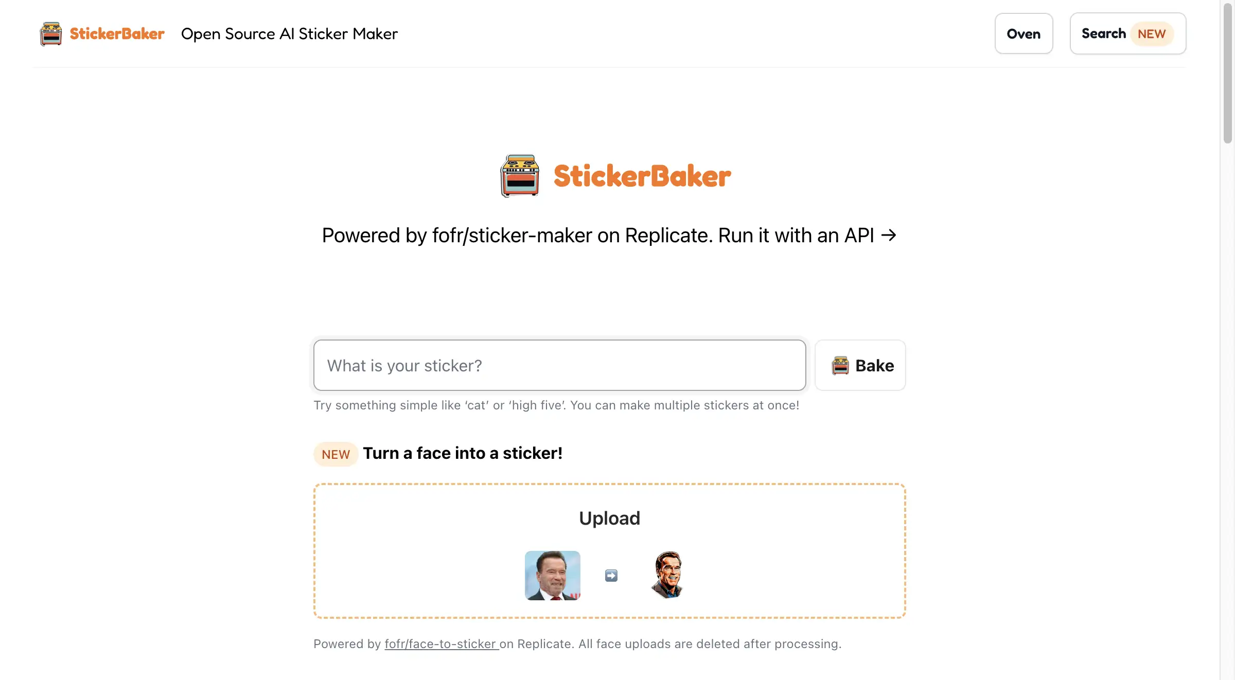 StickerBaker | Make AI-Aufkleber